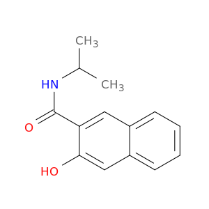 2-Naphthalenecarboxamide, 3-hydroxy-N-(1-methylethyl)-