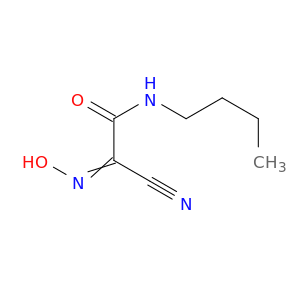 Acetamide, N-butyl-2-cyano-2-(hydroxyimino)-