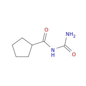 Cyclopentanecarboxamide, N-(aminocarbonyl)-