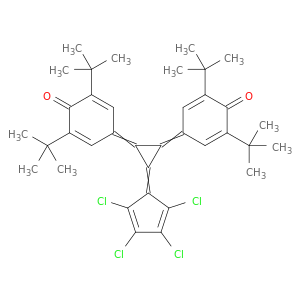 4,4'-[3-(2,3,4,5-tetrachlorocyclopenta-2,4-dien-1-ylidene)cyclopropane-1,2-diylidene]bis(2,6-di-tert-butylcyclohexa-2,5-dien-1-one)