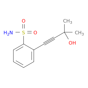 Benzenesulfonamide, 2-(3-hydroxy-3-methyl-1-butynyl)-