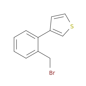 Thiophene, 3-[2-(bromomethyl)phenyl]-