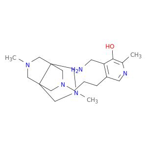 3-Pyridinol,4-(aminomethyl)-5-[3-(dihydro-5,8-dimethyl-1H,4H-3a,6a-(methaniminomethano)pyrrolo[3,4-c]pyrrol-2(3H)-yl)propyl]-2-methyl-(9CI)