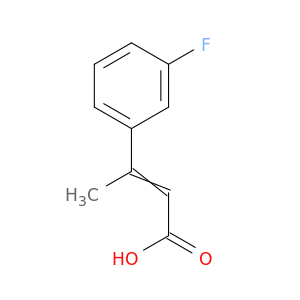 3-(3-fluorophenyl)but-2-enoic acid