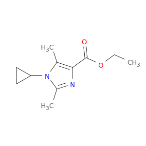 1H-Imidazole-4-carboxylicacid, 1-cyclopropyl-2,5-dimethyl-, ethyl ester