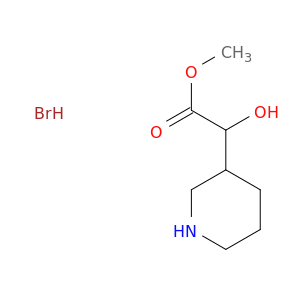 methyl 2-hydroxy-2-(piperidin-3-yl)acetate hydrobromide
