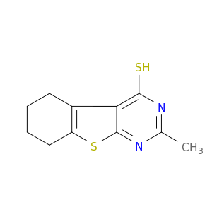 2-甲基-3,4,5,6,7,8-六氢化苯并[4,5]噻吩并[2,3-D]嘧啶-4-硫酮