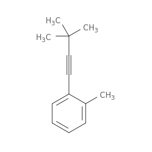 Benzene, 1-(3,3-dimethyl-1-butynyl)-2-methyl-