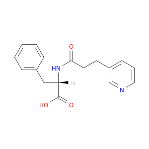 L-Phenylalanine, N-[1-oxo-3-(3-pyridinyl)propyl]-