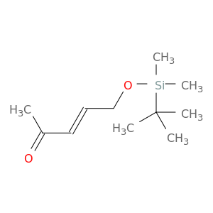 3-Penten-2-one, 5-[[(1,1-dimethylethyl)dimethylsilyl]oxy]-, (3E)-