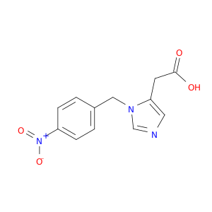 1H-Imidazole-5-acetic acid, 1-[(4-nitrophenyl)methyl]-