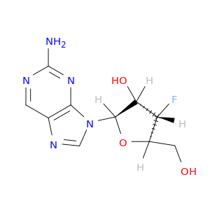 (2R,3S,4S,5R)-2-(2-Amino-9H-purin-9-yl)-4-fluoro-5-(hydroxymethyl)tetrahydrofuran-3-ol