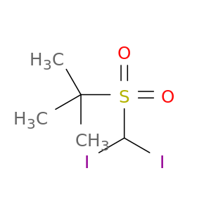Propane, 2-[(diiodomethyl)sulfonyl]-2-methyl-