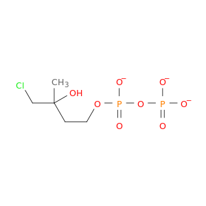 Diphosphoric acid, mono(4-chloro-3-hydroxy-3-methylbutyl) ester
