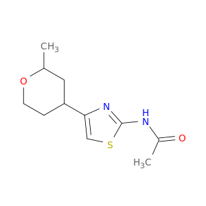 Acetamide, N-[4-(tetrahydro-2-methyl-2H-pyran-4-yl)-2-thiazolyl]-