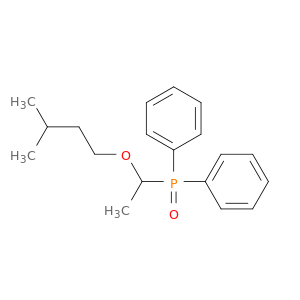 Phosphine oxide, [1-(3-methylbutoxy)ethyl]diphenyl-