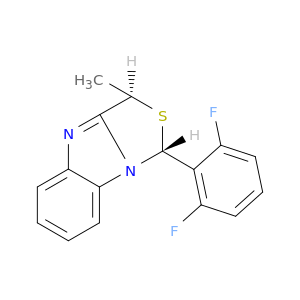 (1r,3r)-1-(2,6-difluorophenyl)-3-methyl-3h-[1,3]thiazolo[3,4-a]benzimidazole
