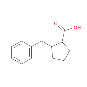 2-Benzylcyclopentane-1-carboxylic acid