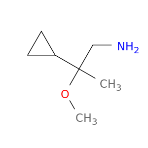 2-cyclopropyl-2-methoxypropan-1-amine