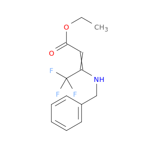 (E)-Ethyl 3-(benzylamino)-4,4,4-trifluorobut-2-enoate