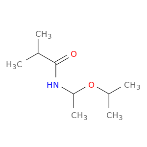 Propanamide, 2-methyl-N-[1-(1-methylethoxy)ethyl]-