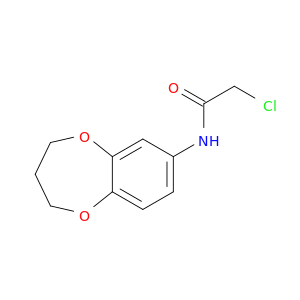 2-Chloro-N-(3,4-dihydro-2H-benzo[b][1,4]dioxepin-7-yl)acetamide
