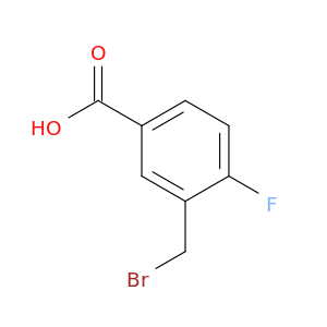 Benzoic acid, 3-(bromomethyl)-4-fluoro-