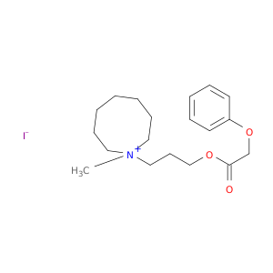 Azocinium, octahydro-1-methyl-1-[3-[(phenoxyacetyl)oxy]propyl]-, iodide