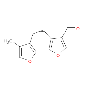 3-Furancarboxaldehyde, 4-[2-(4-methyl-3-furanyl)ethenyl]-