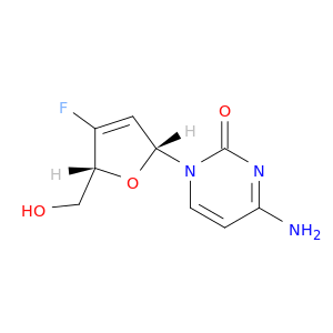 Cytidine,2',3'-didehydro-2',3'-dideoxy-3'-fluoro- (9CI)