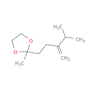 1,3-Dioxolane, 2-methyl-2-(4-methyl-3-methylenepentyl)-