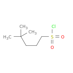 4,4-Dimethylpentane-1-sulfonyl chloride