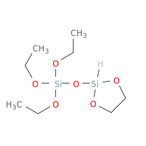 1,3-Dioxa-2-silacyclopentane, 2-[(triethoxysilyl)oxy]-