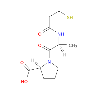 L-Proline, 1-[N-(3-mercapto-1-oxopropyl)-L-alanyl]-