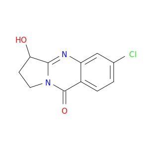 Pyrrolo[2,1-b]quinazolin-9(1H)-one, 6-chloro-2,3-dihydro-3-hydroxy-
