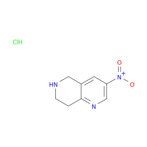 3-硝基-5,6,7,8-四氢-1,6-萘啶盐酸盐