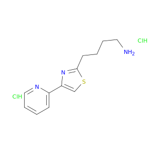 4-[4-(Pyridin-2-yl)-1,3-thiazol-2-yl]butan-1-amine dihydrochloride