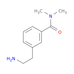 苯甲酰胺,3-(2-氨基乙基)-N,N-二甲基-