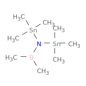 Boranamine, 1,1-dimethyl-N,N-bis(trimethylstannyl)-