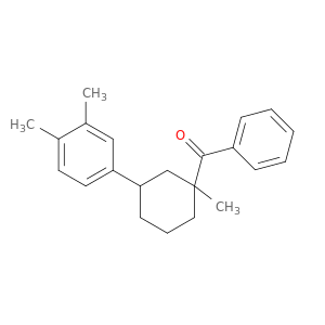 Methanone, [3-(3,4-dimethylphenyl)-1-methylcyclohexyl]phenyl-