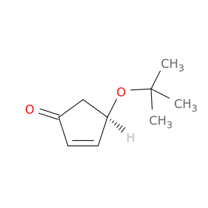 2-Cyclopenten-1-one, 4-(1,1-dimethylethoxy)-, (4R)-