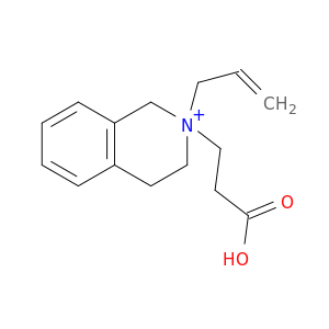 Isoquinolinium, 2-(2-carboxyethyl)-1,2,3,4-tetrahydro-2-(2-propenyl)-