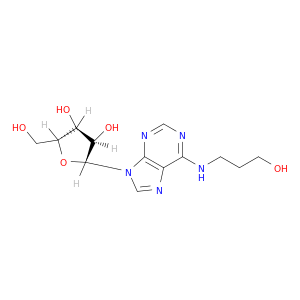 Adenosine, N-(3-hydroxypropyl)-
