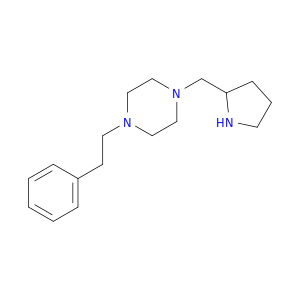 1-(2-苯乙基)-4-(2-吡咯烷甲基)哌嗪