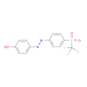 Phenol, 4-[[4-[(trifluoromethyl)sulfonyl]phenyl]azo]-
