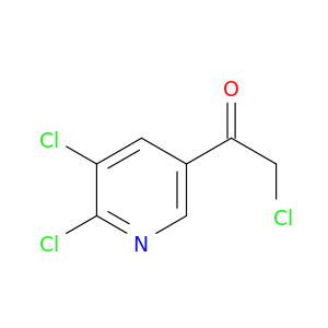 Ethanone, 2-chloro-1-(5,6-dichloro-3-pyridinyl)-