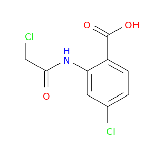 4-Chloro-2-(2-chloroacetamido)benzoic Acid