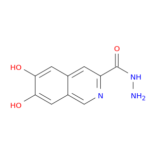 3-Isoquinolinecarboxylicacid, 6,7-dihydroxy-, hydrazide