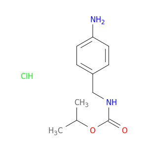 Propan-2-yl N-[(4-Aminophenyl)methyl]carbamate Hydrochloride