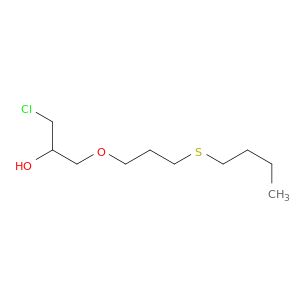 2-Propanol, 1-[3-(butylthio)propoxy]-3-chloro-